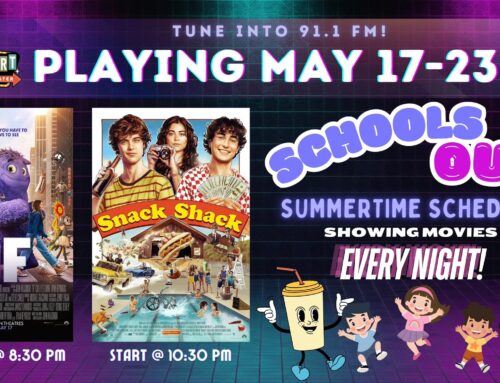 Just around the corner! Starting May 17th we will be showing movies EVERY NIGHT!…